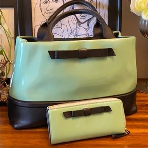 Kate Spade Coastline Green Purse & wallet